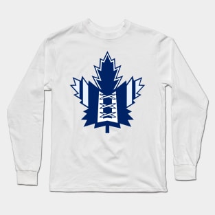 Maple Leaf Hockey Jersey Long Sleeve T-Shirt